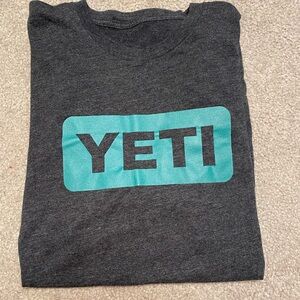 YETI Dark Gray Short Sleeve Tee